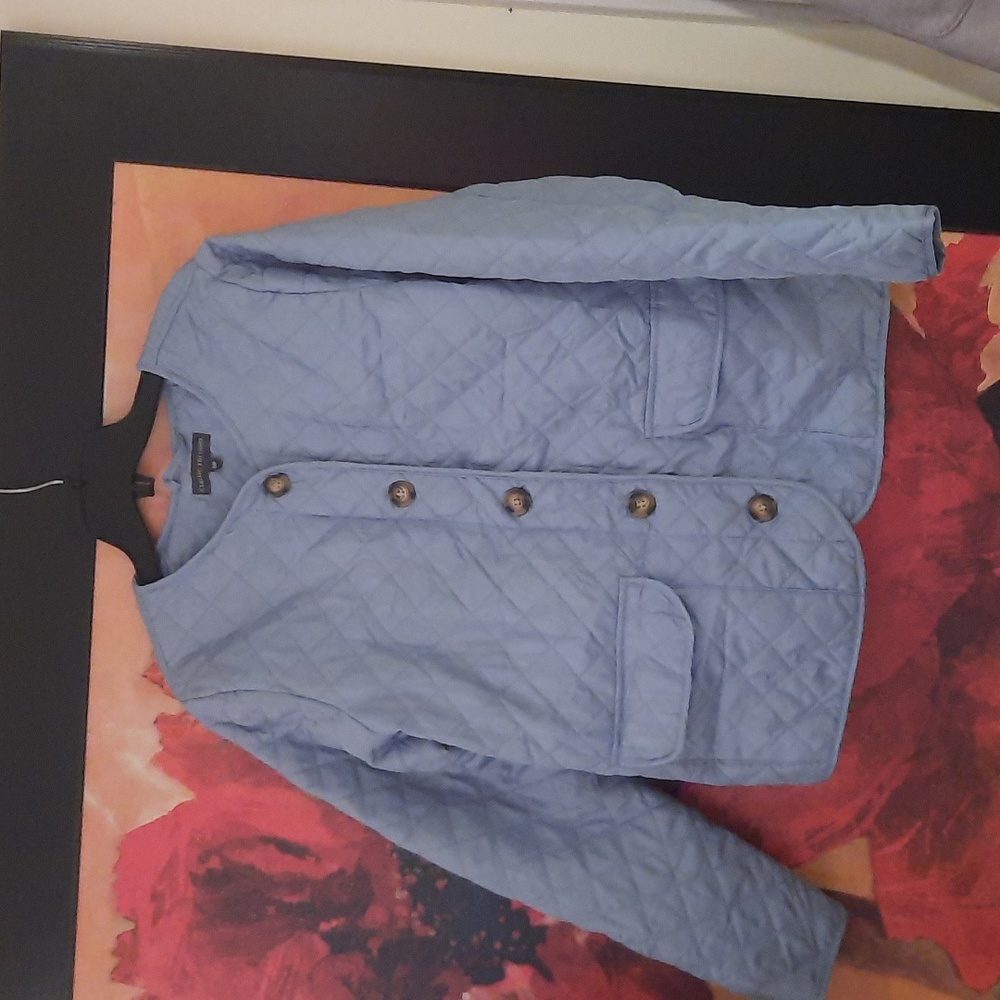 Women's Spring Fall foldable Packable Tiffany Blue Spring Jacket Size Small